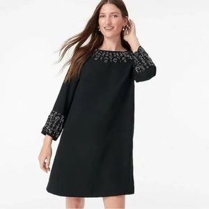 NWT J. Crew Embellished A-Line Dress, Size 2